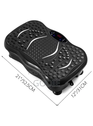 Whole-body Vibration Fitness Platform Machine For Exercise Massage.