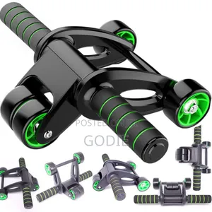 4-Wheel Ab Roller Wheel Designed for Core Strengthening Exercises.