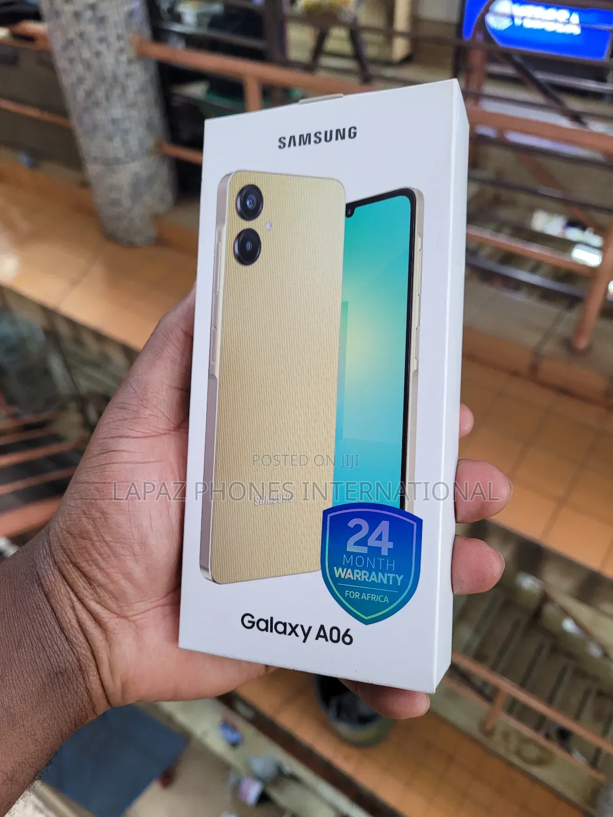 New Samsung Galaxy A06 128 GB Gold