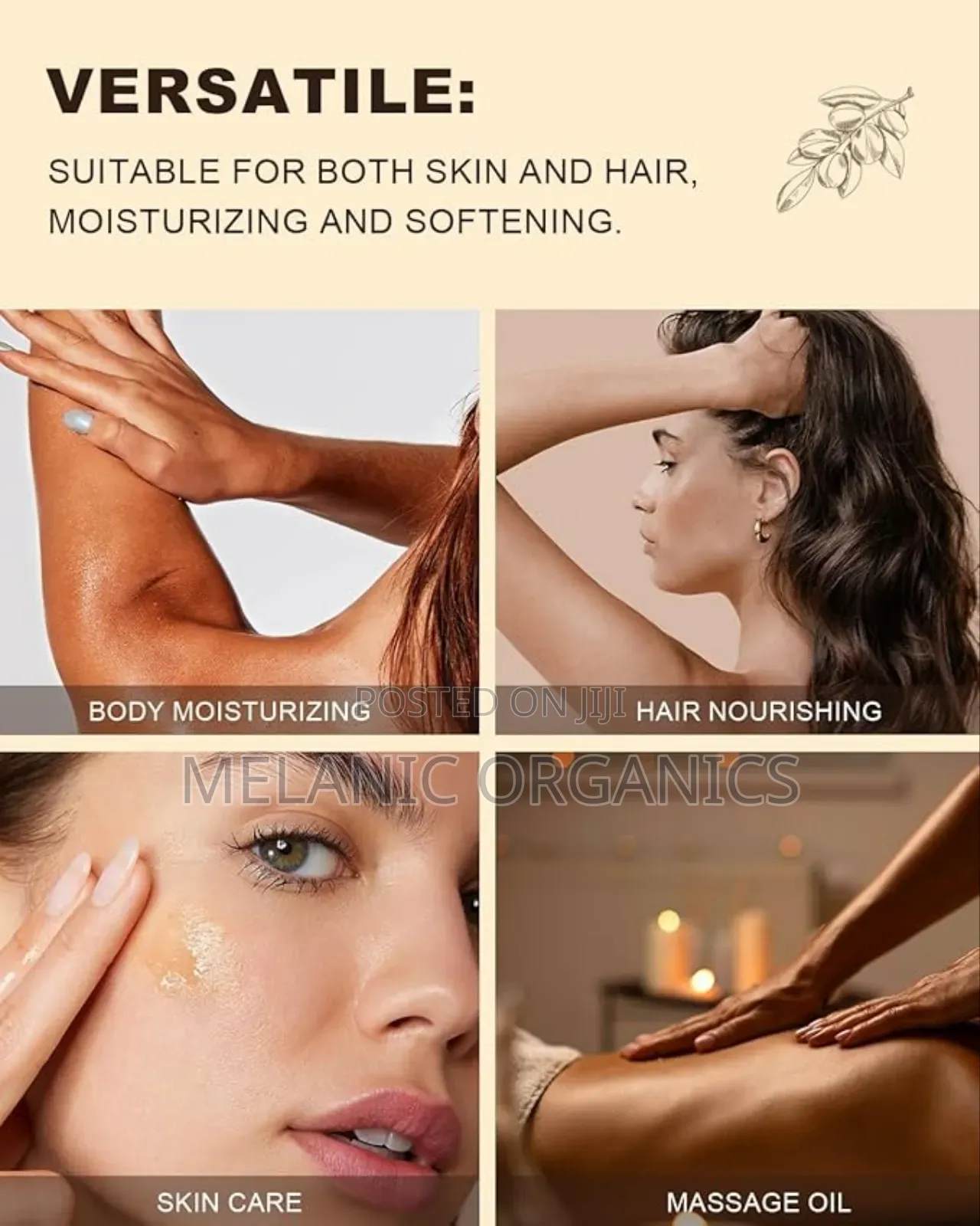 Organic Argan Oil, 100% Pure | for Hair, Skin Mported From Morocco