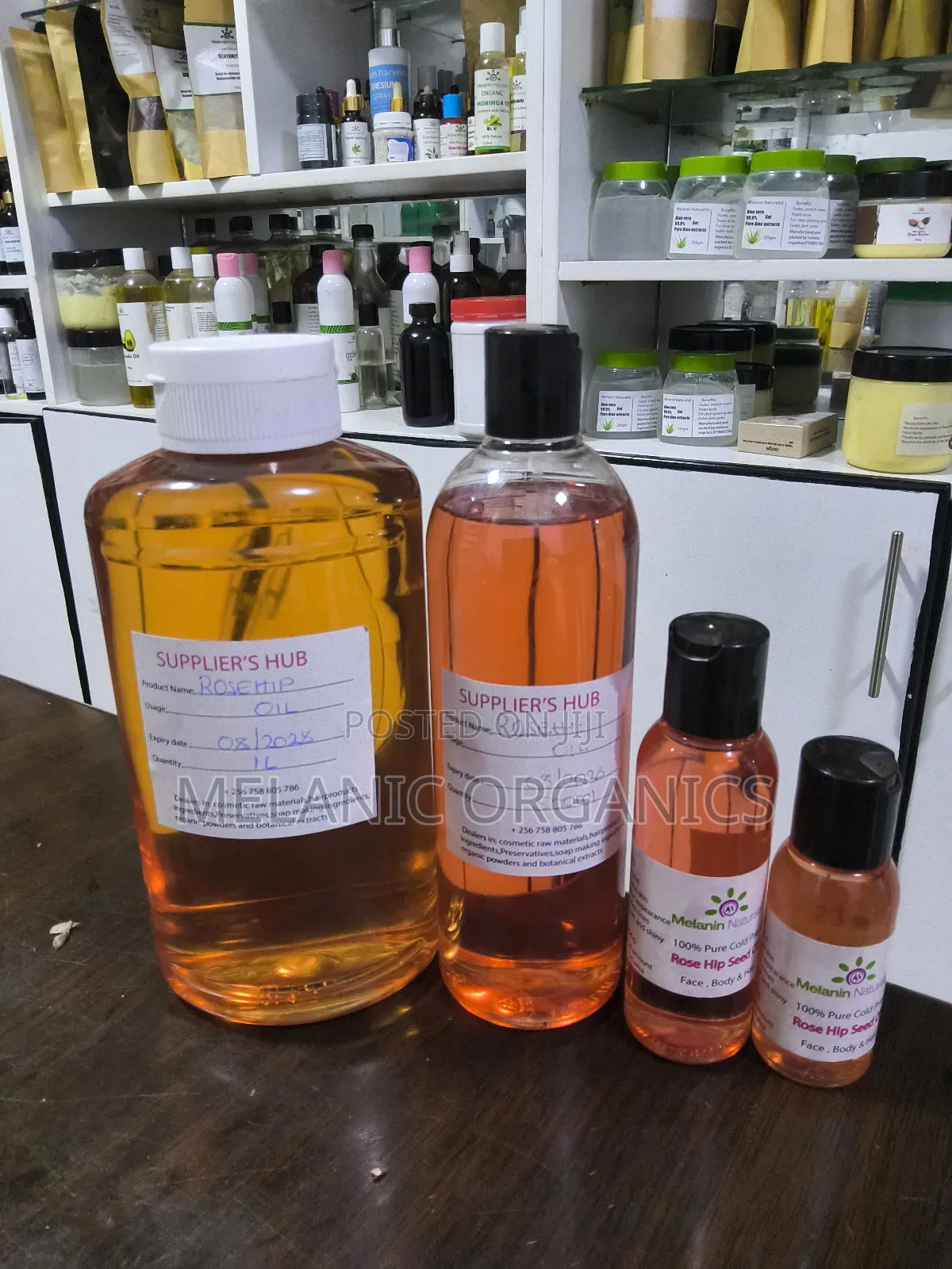 Organic Rosehip Seed Oil | 100% Pure, Cold-Pressed, Unrefined