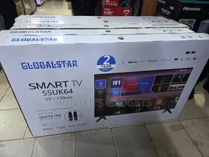 55 Inch Global Star Smart Uhd Tv With Bluetooth Built in Digital Tv