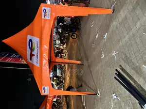 Orange 3m by 3m Tent