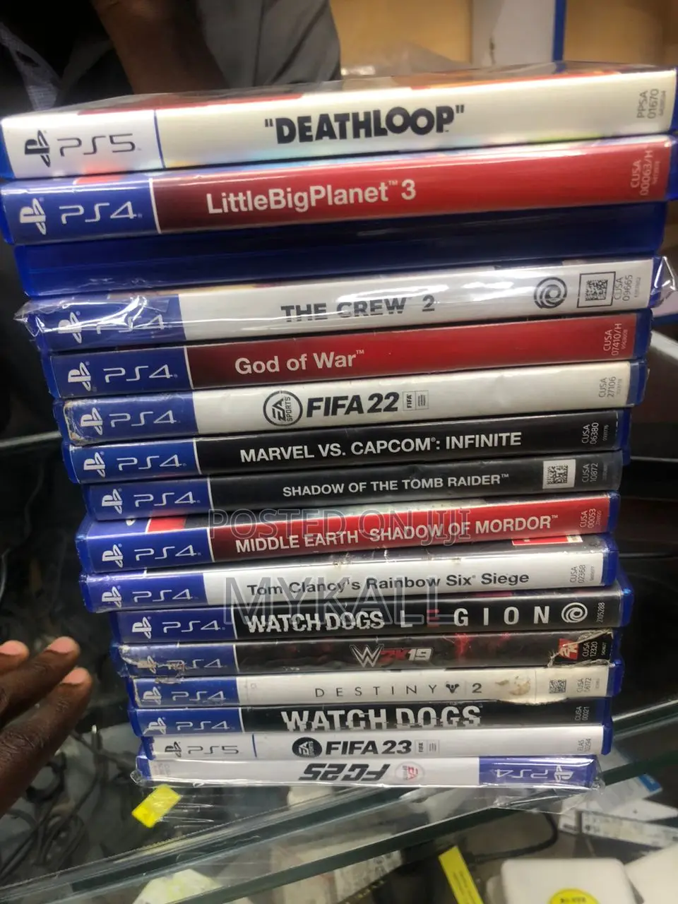 Ps4 Used Cd Games