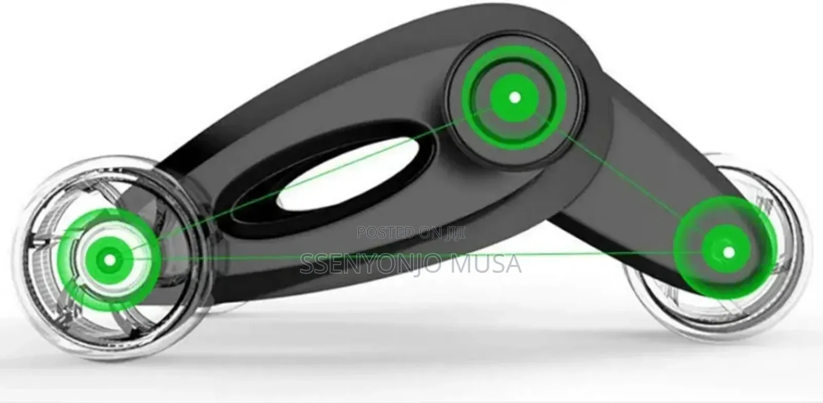 Folding Abdominal Roller Wheel – Automatic Rebound Home Gym Core