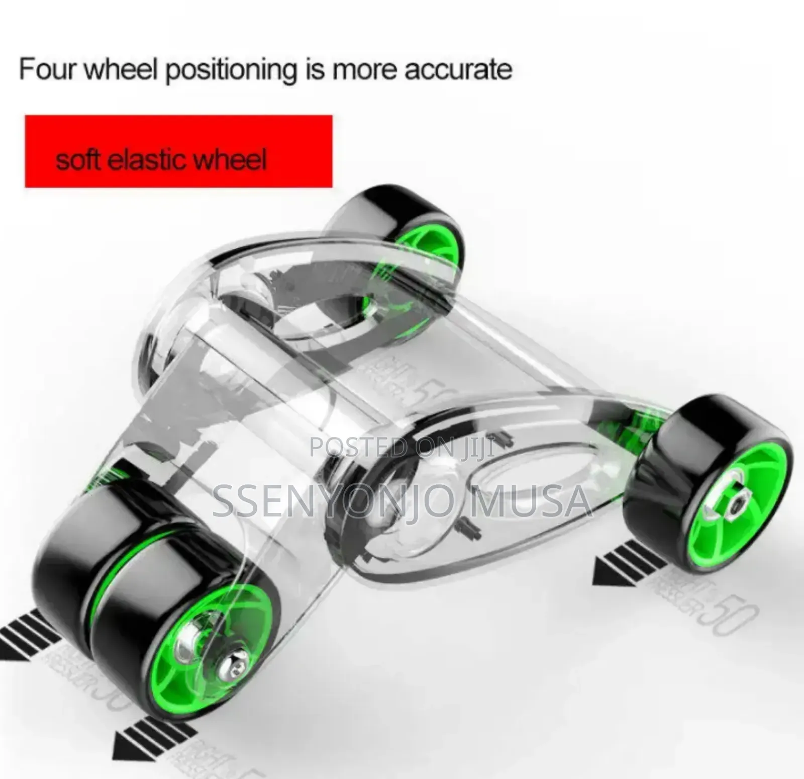 Folding Abdominal Roller Wheel – Automatic Rebound Home Gym Core