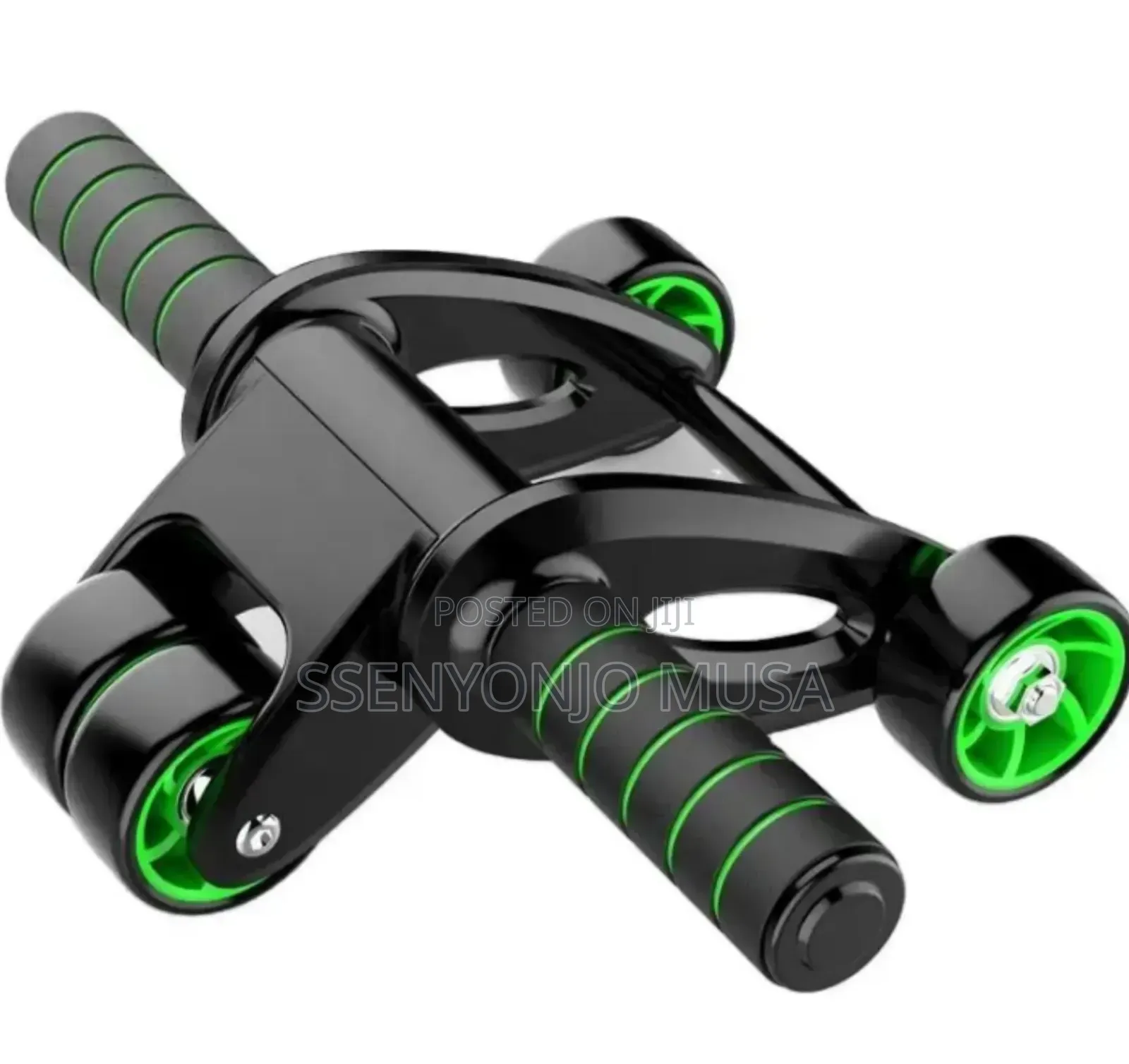 Folding Abdominal Roller Wheel – Automatic Rebound Home Gym Core