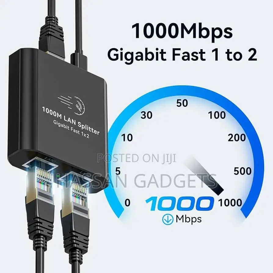 Rj45 Network Splitter Adaptet 1to2