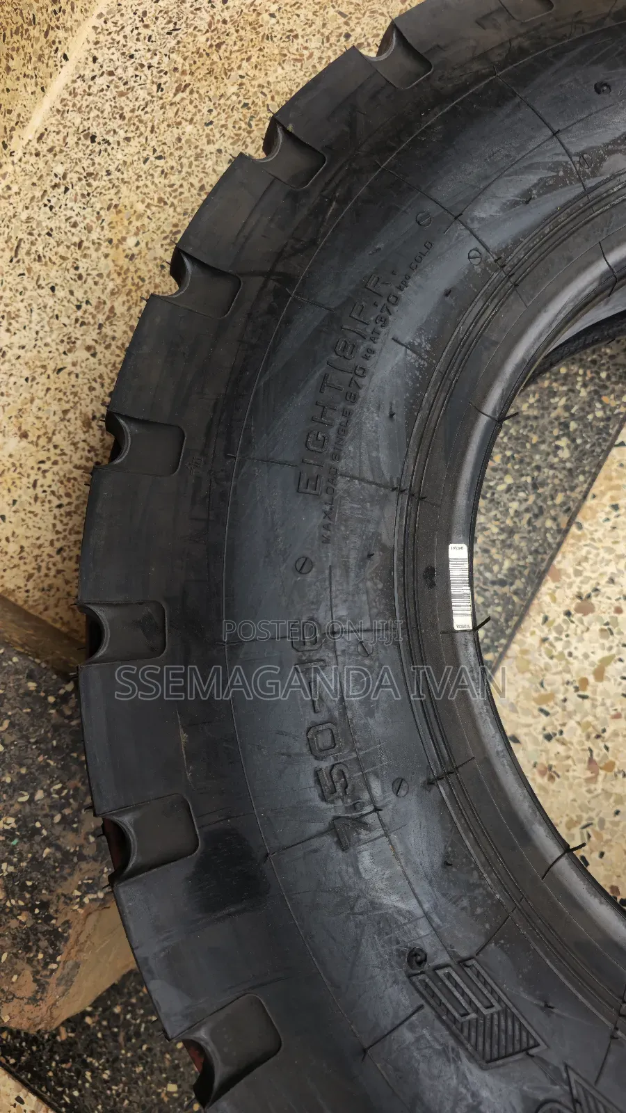 750r16 Nylon Indian Tyres for Tractor 8ply Rating