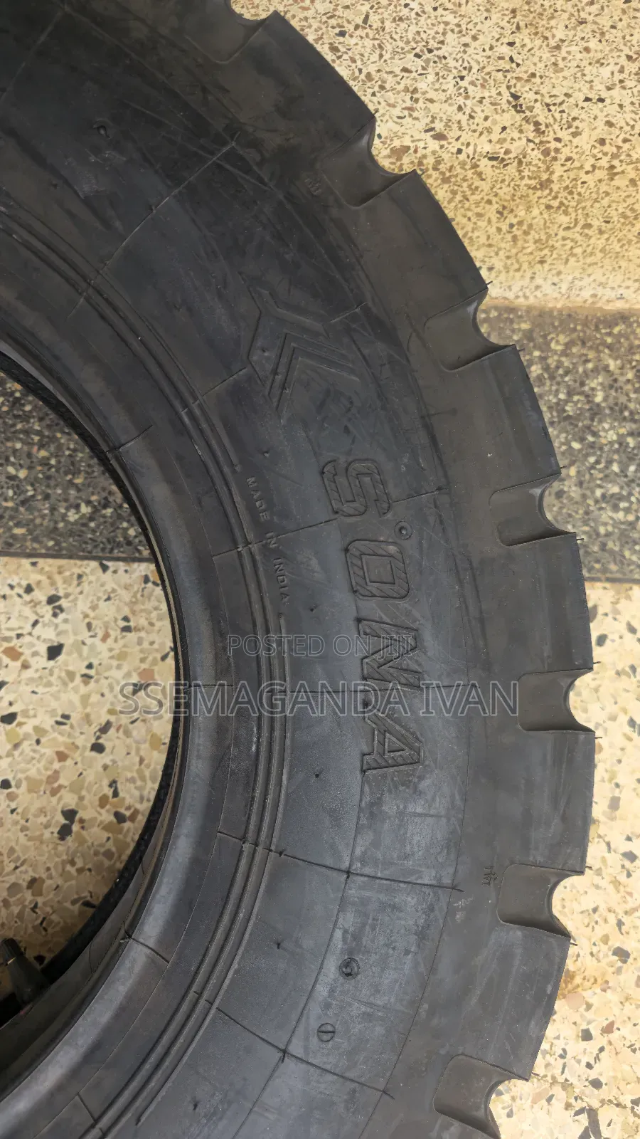 750r16 Nylon Indian Tyres for Tractor 8ply Rating