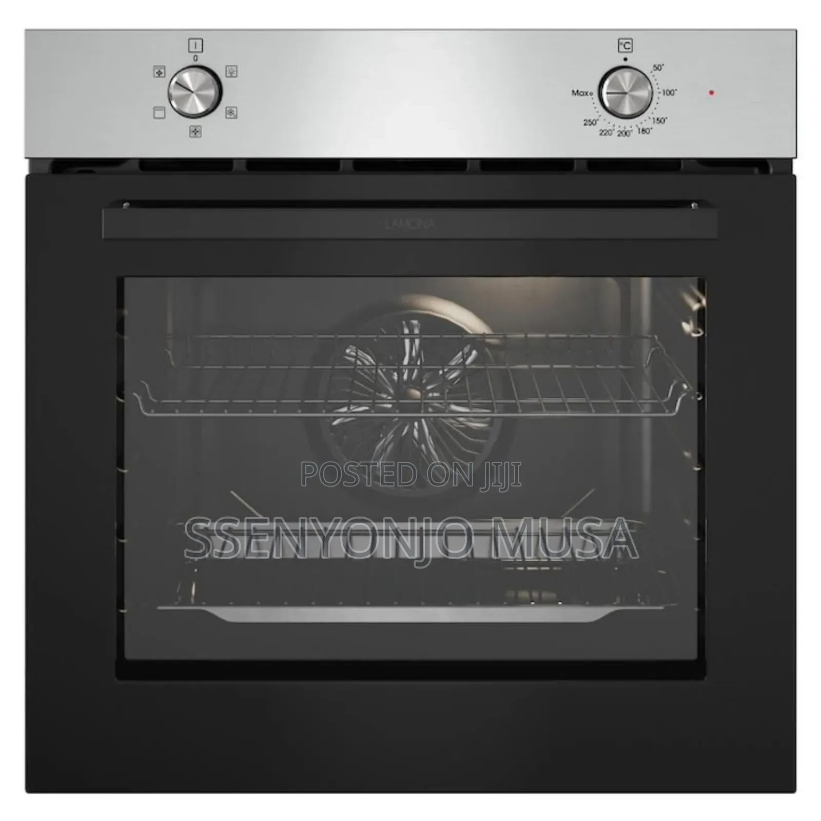 Iqra Levella 60cm Built-in Electric Oven With Digital Display Rotiss