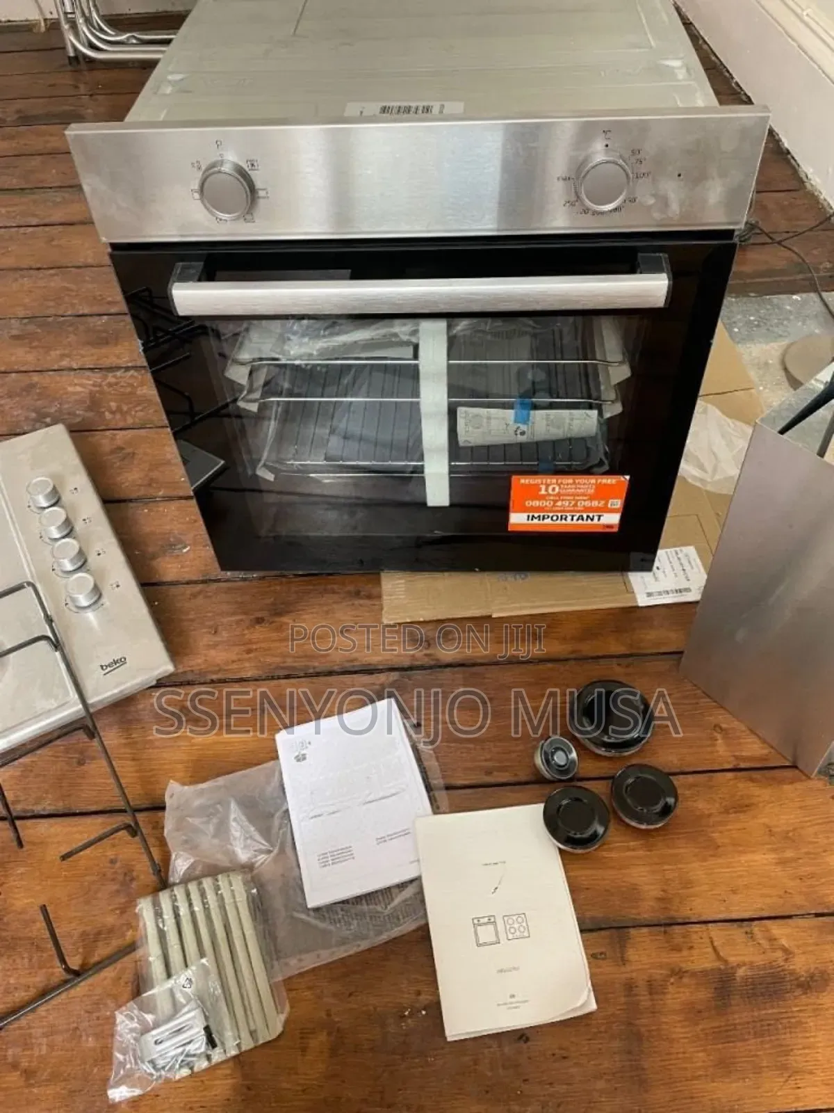 Iqra Levella 60cm Built-in Electric Oven With Digital Display Rotiss