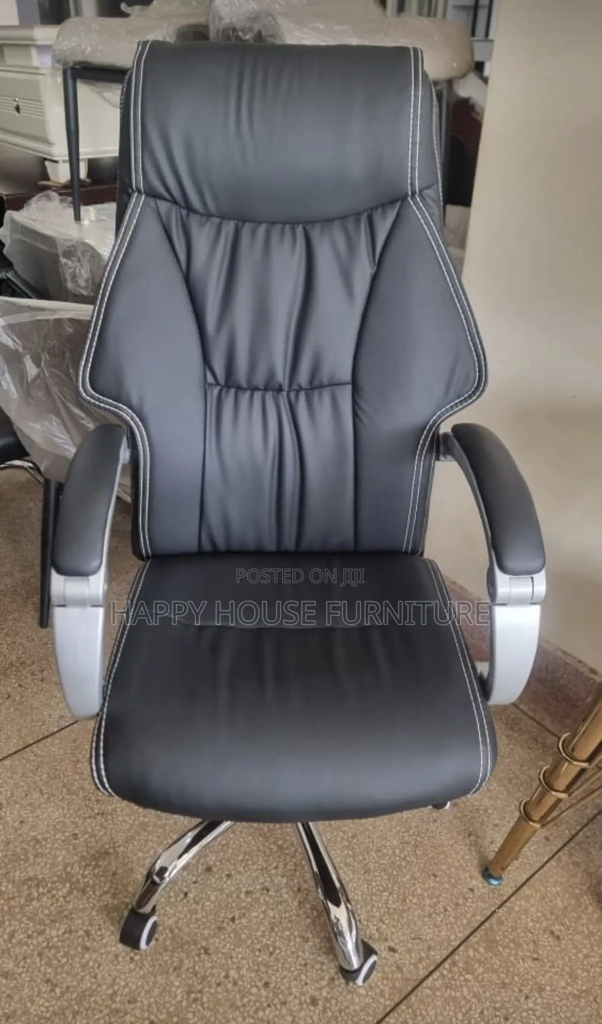 High End Reclining Leather Office Chair