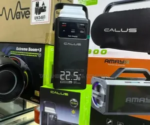 Calus 22.5w 80000mah Capacity Power Bank Multiple Portsbuilt-in Cables