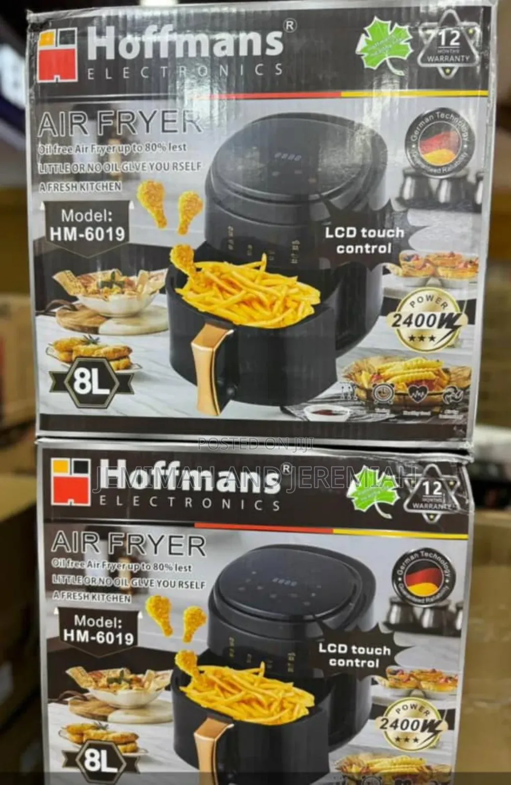 Hoffmans 8l Digital Air Fryer
