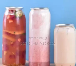 12-Pack of Clear Plastic Beverage
