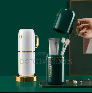 Portable Travel Toothbrush and Toothpaste Case Set,
