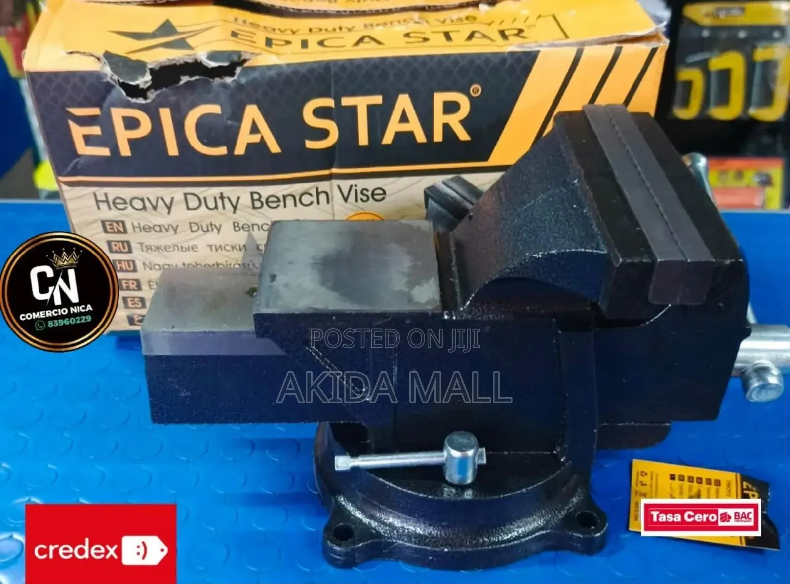 Epica Star 5" /120mm Heavy Duty Bench Vise