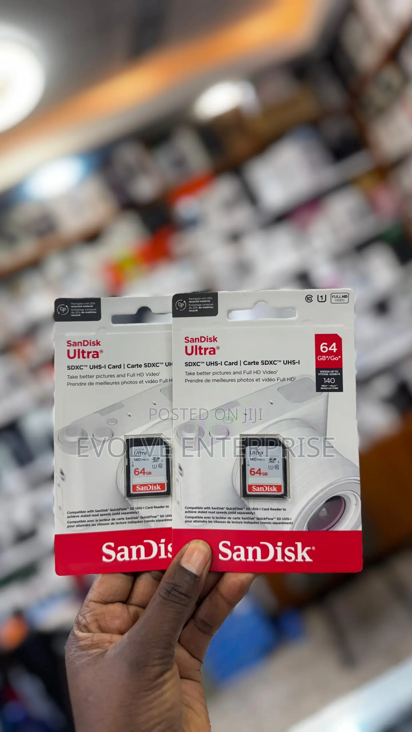 Sandisk Ultra 64gb SDXC Uhs-I Memory Card