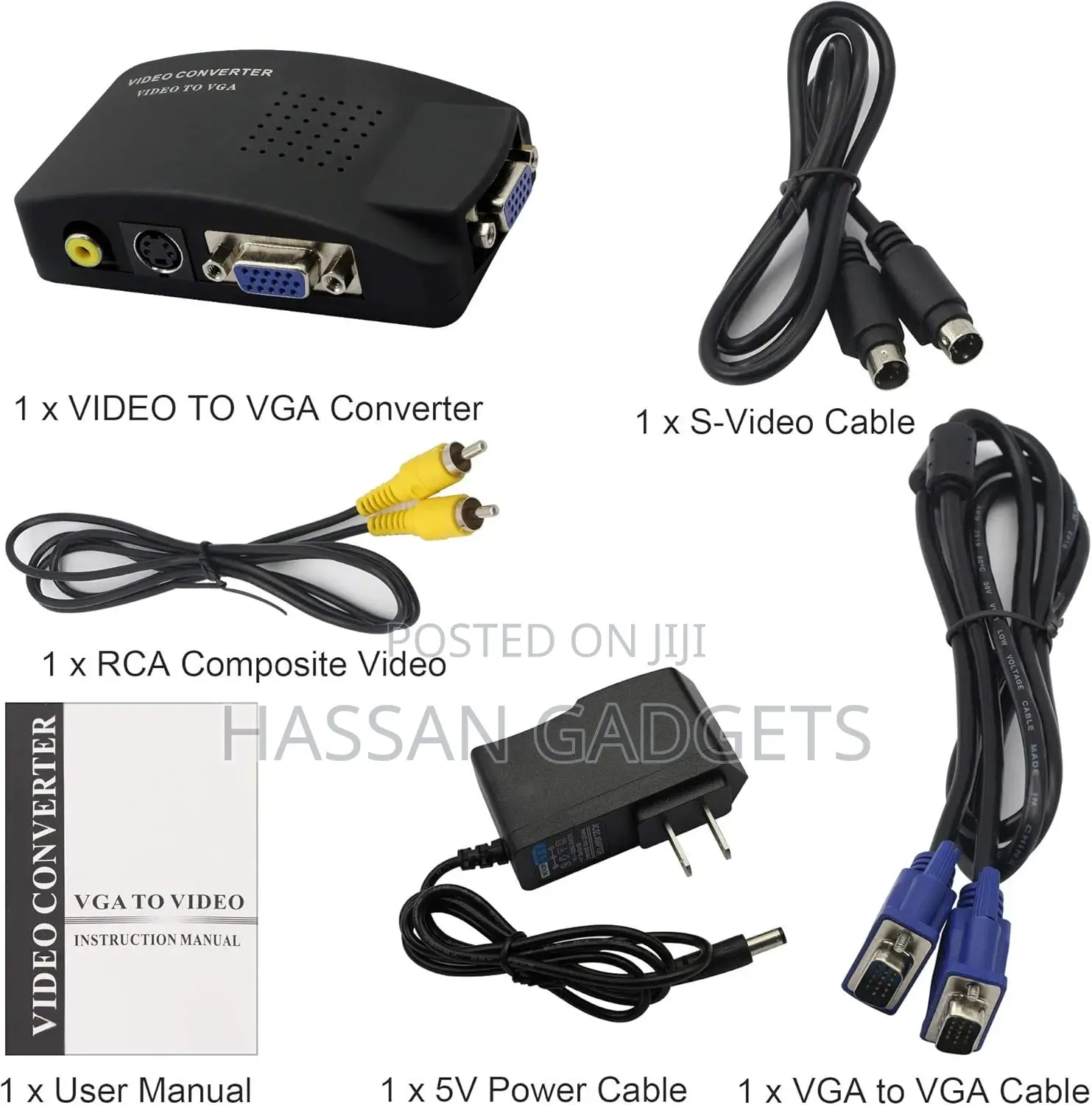 Av to Vga High Resolution Video Conversion