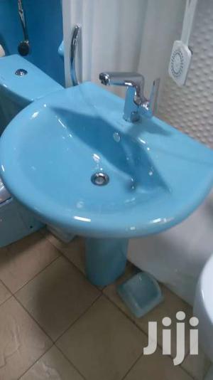 Colored Toilets And Handwash