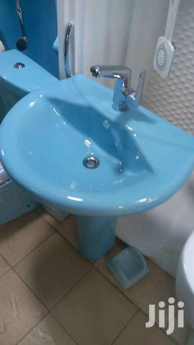 Colored Toilets And Handwash