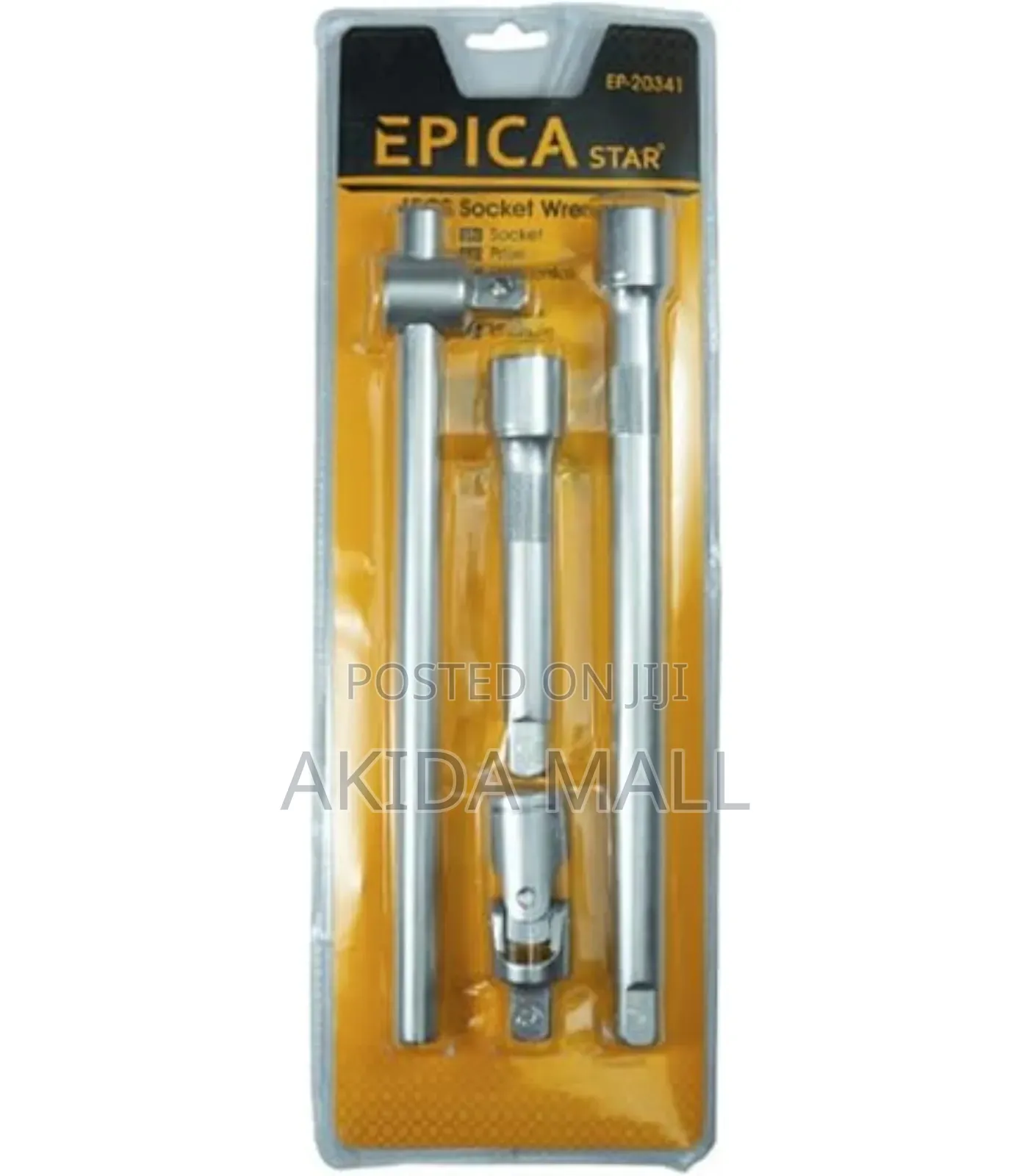 Epica Star 4-Piece Socket Wrench Set,