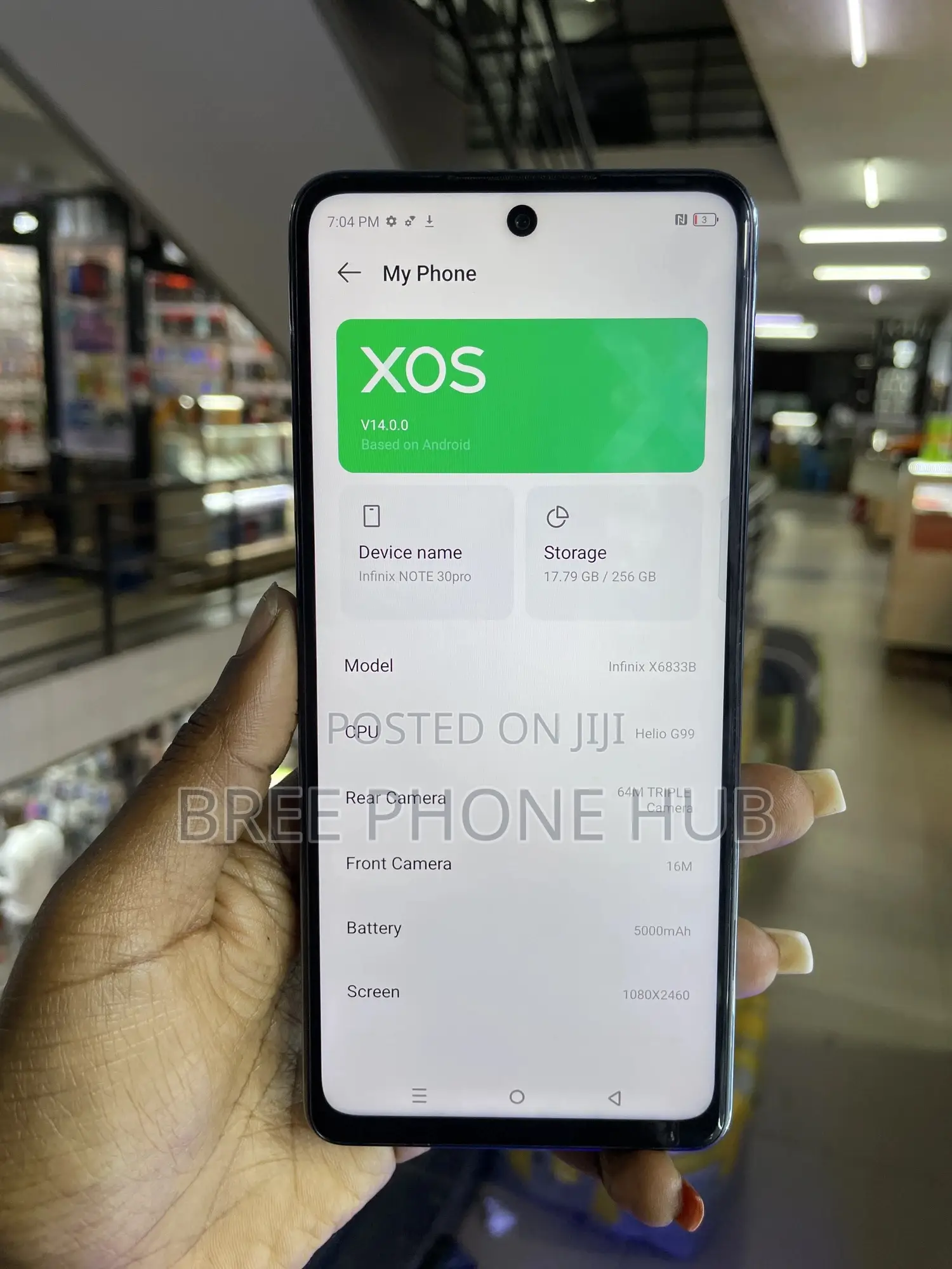Infinix Note 30 Pro 256 GB Blue
