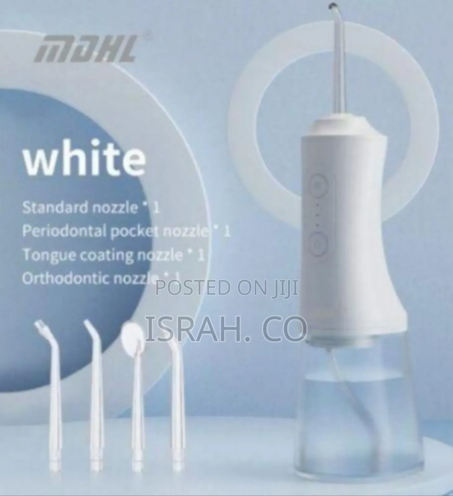 Professional Portable Water Flosser With Interchangeable Nozzles