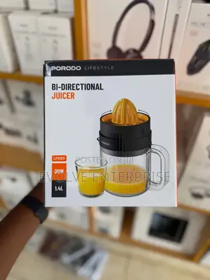 Porodo Lifestyle Bi-Directional Juicer - Black