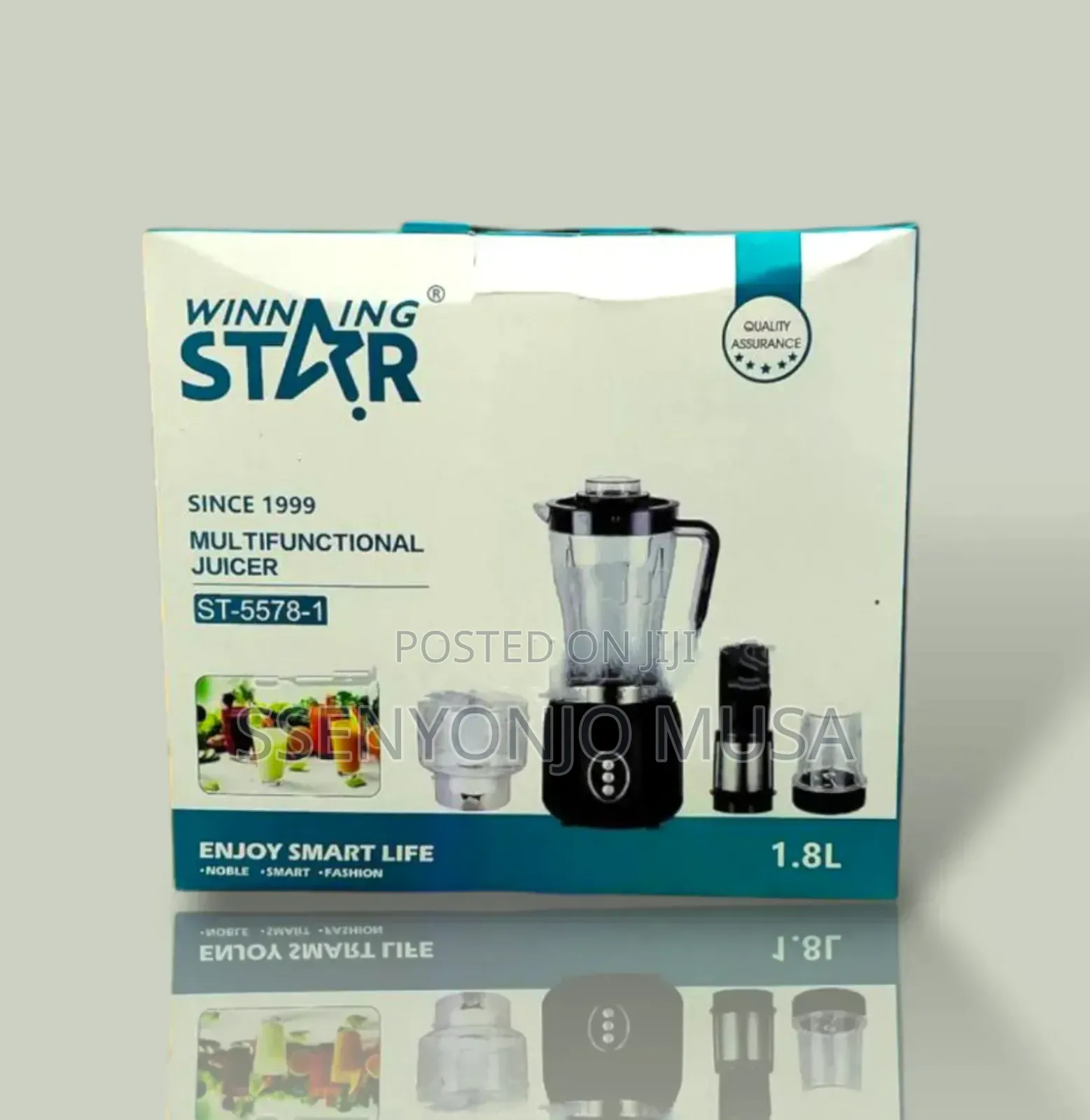 Winning Star Blender St-5578-1 -4-in-1 Multifunctional- 350w