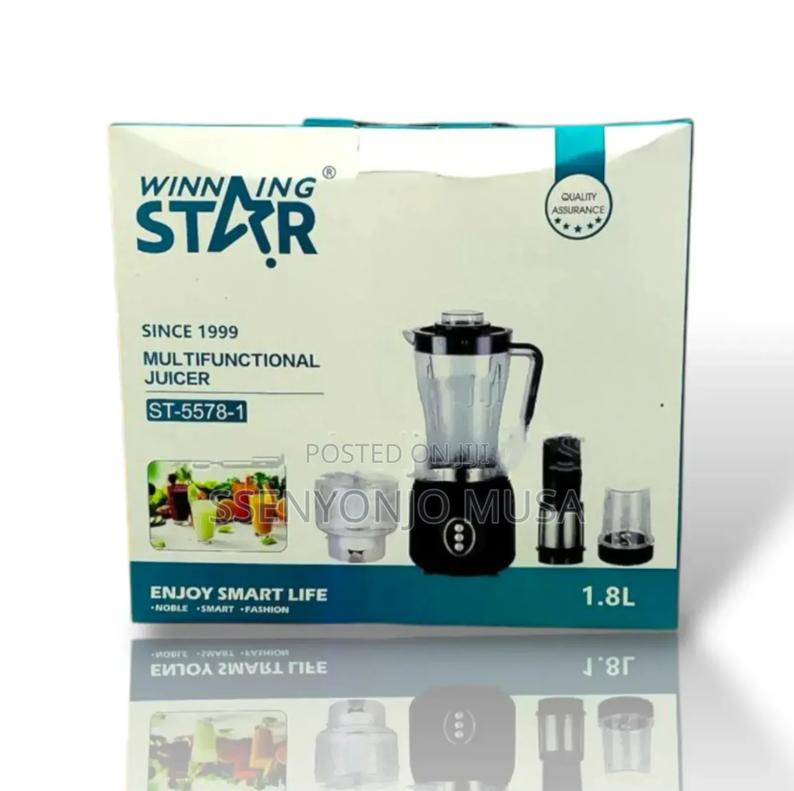 Winning Star Blender St-5578-1 -4-in-1 Multifunctional- 350w