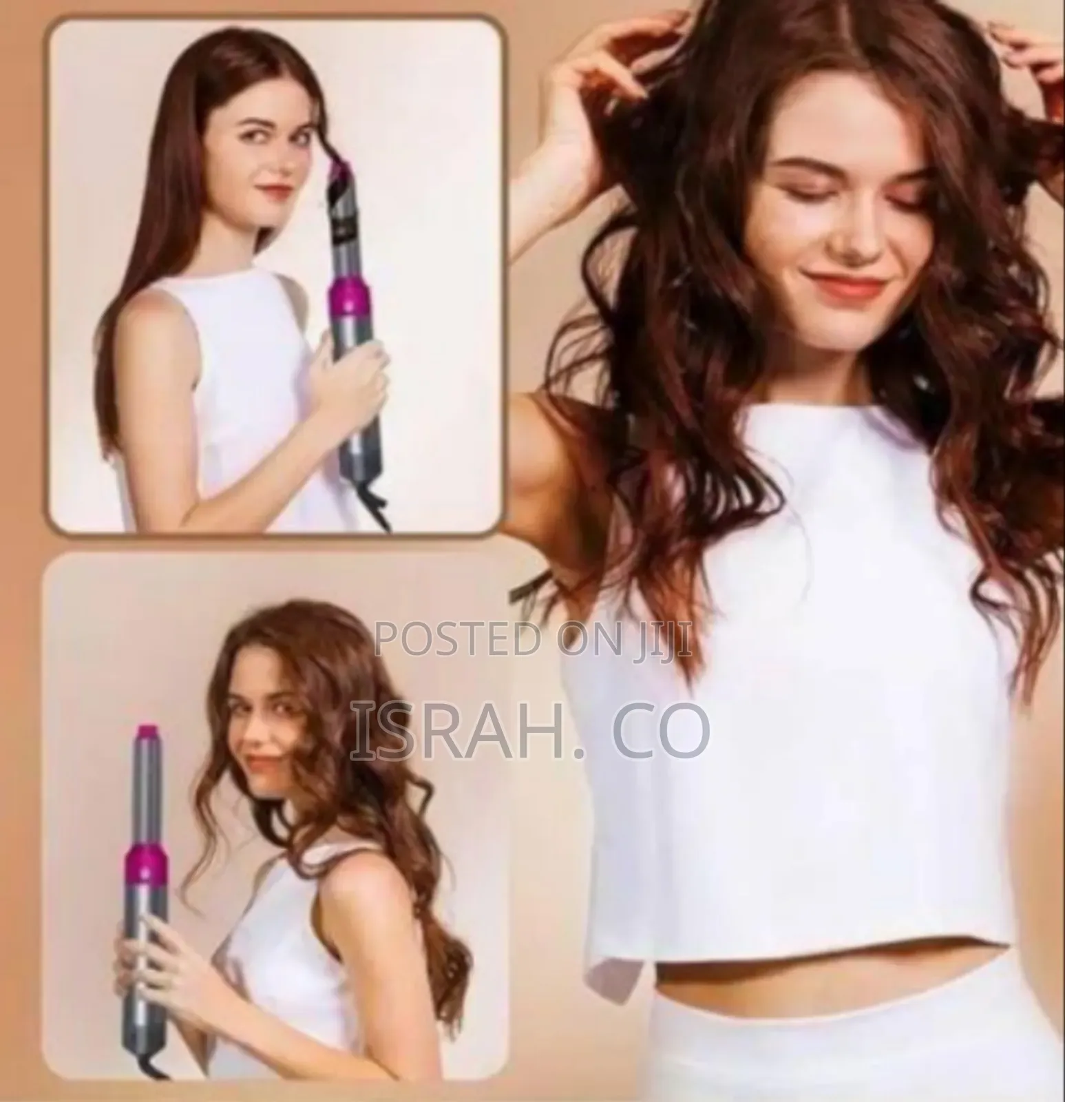 Professional 5-in-1 Hot Air Styler and Multi-Head Hair Styling Kit