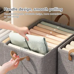 6pcs Closet Organizer Storage With Handle