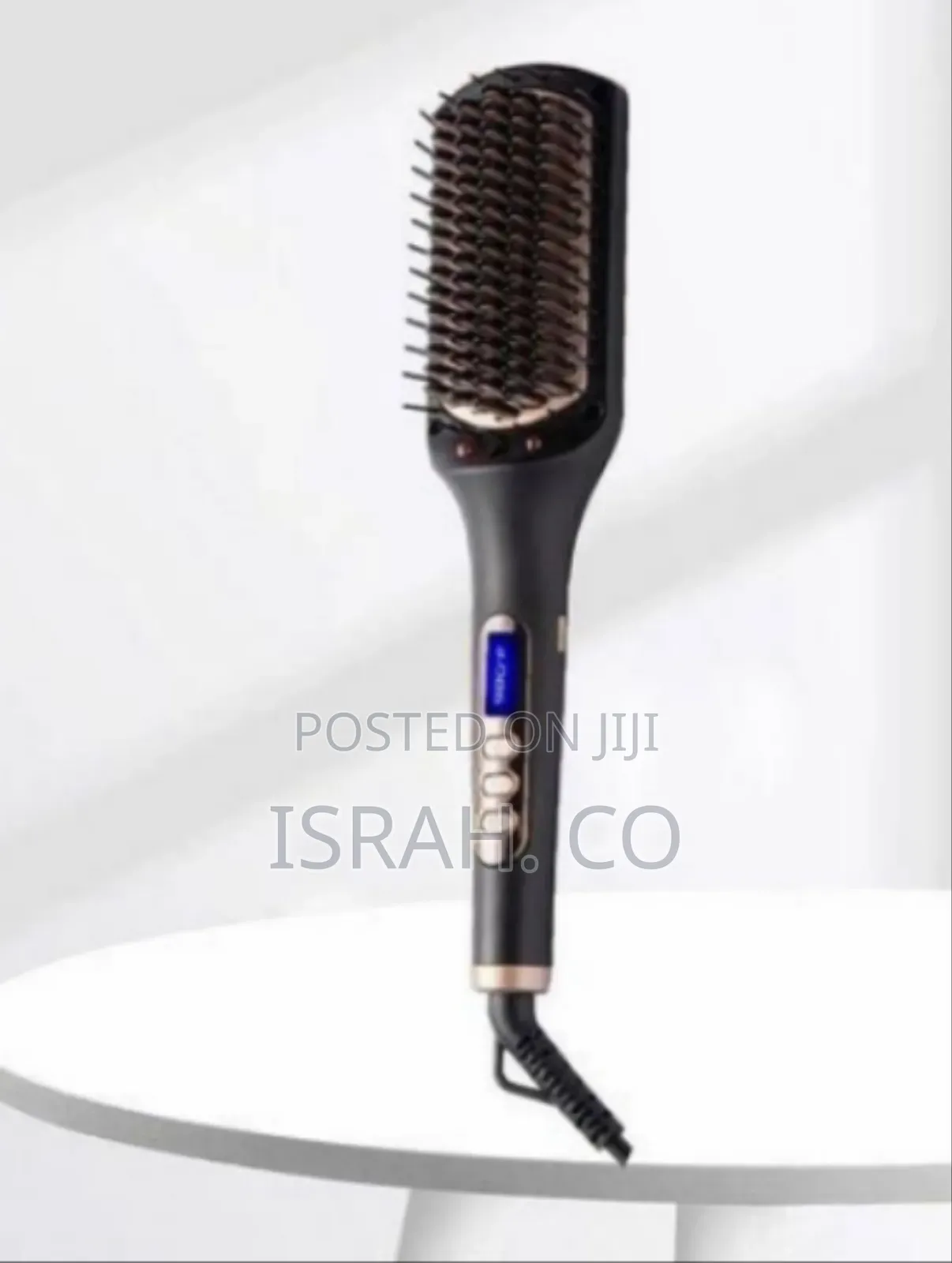 Sokany Electric Hair Straightening and Curling Brush -Multicolor