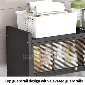 Over the Washing Machine Storage Cabinet 2 Tier