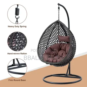 Hanging Egg Swing Chair With Stand