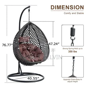 Hanging Egg Swing Chair With Stand