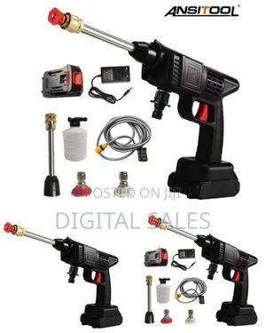 Rechargeable High Pressure Car Washer Gun