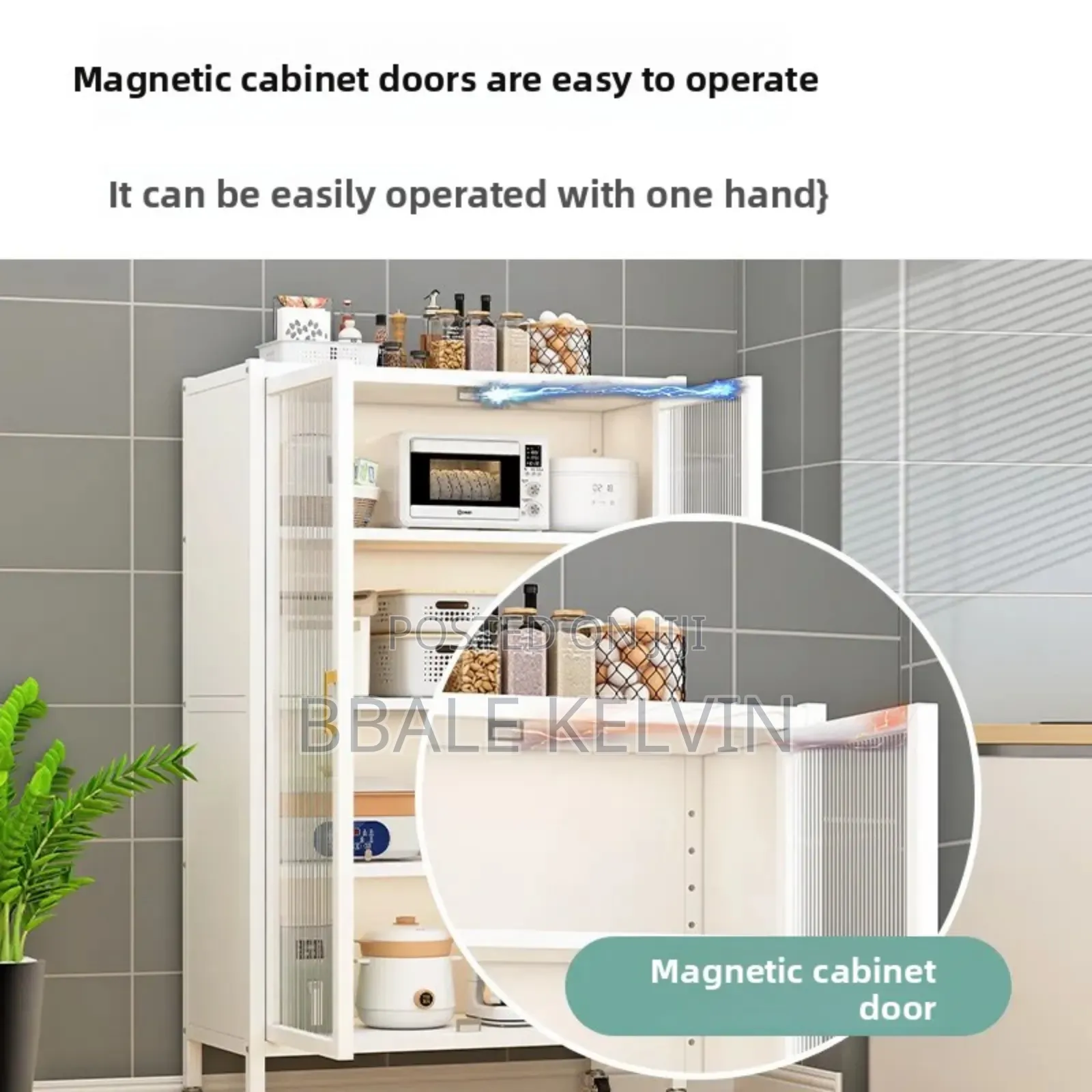 Multifunctional Kitchen Storage Cabinet Organizer