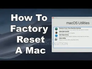 Macos Factory Reset Services