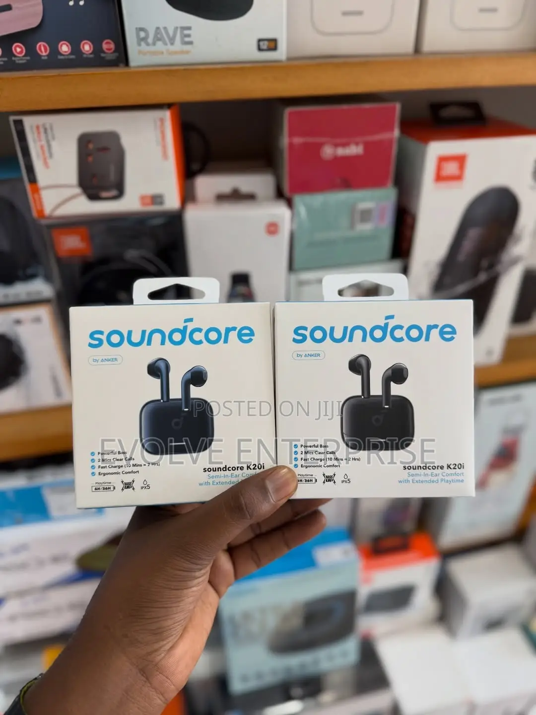 Soundcore K20i by Anker, Semi-in-Ear Earbuds