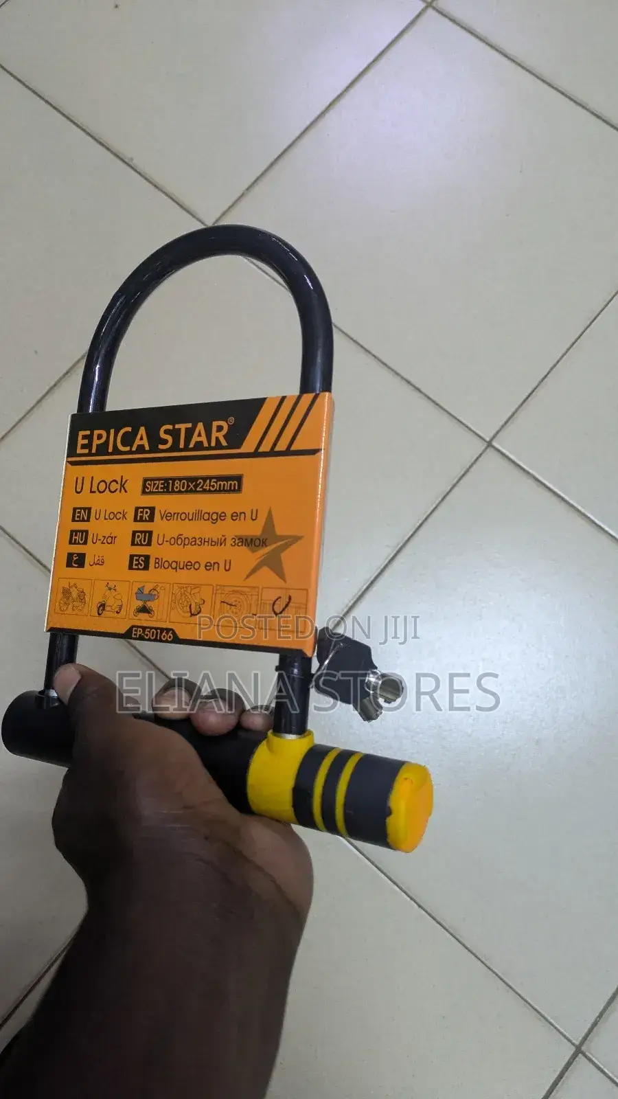 Epica Star U-Lock Padlock