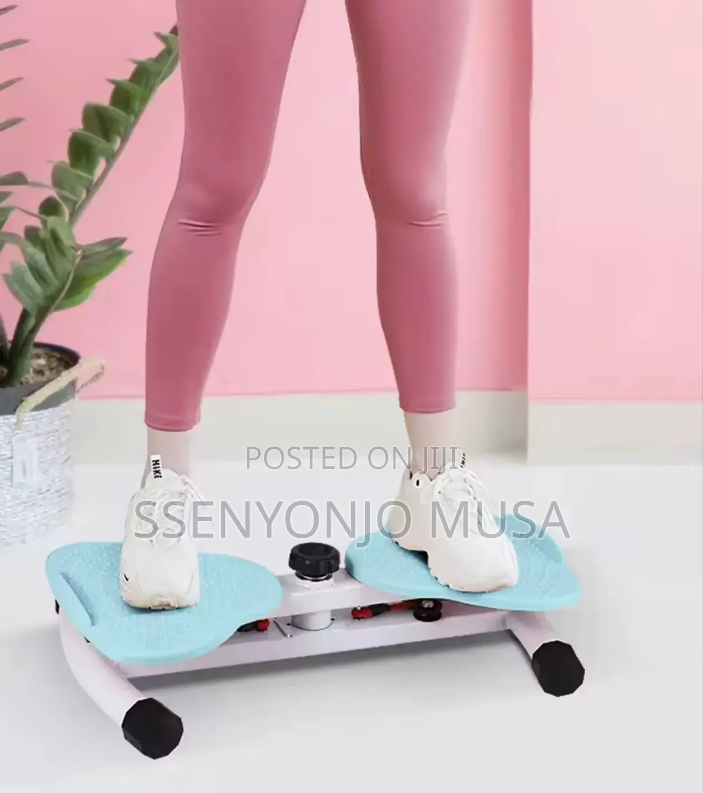 Twister Board With Pull Rope Waist Twisting Fitness Exercise Board