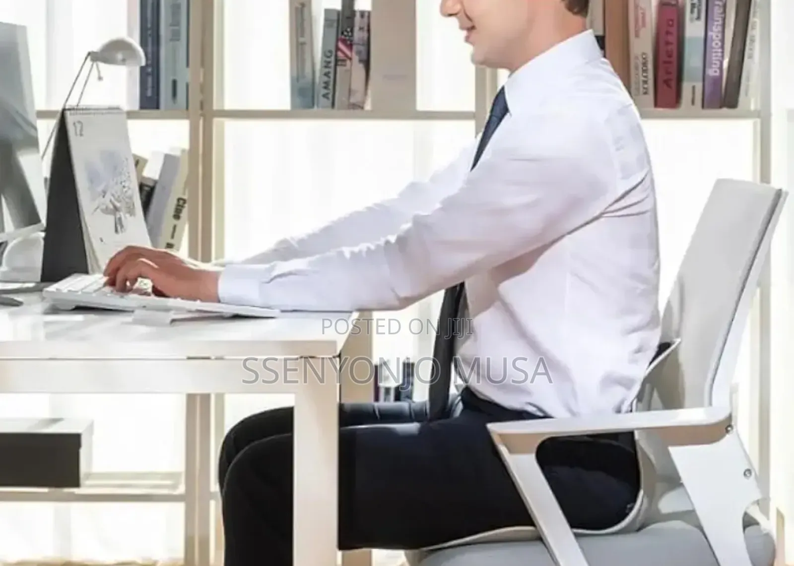 Ergonomic Chair Back Support Lumbar Cushion for Posture Correction