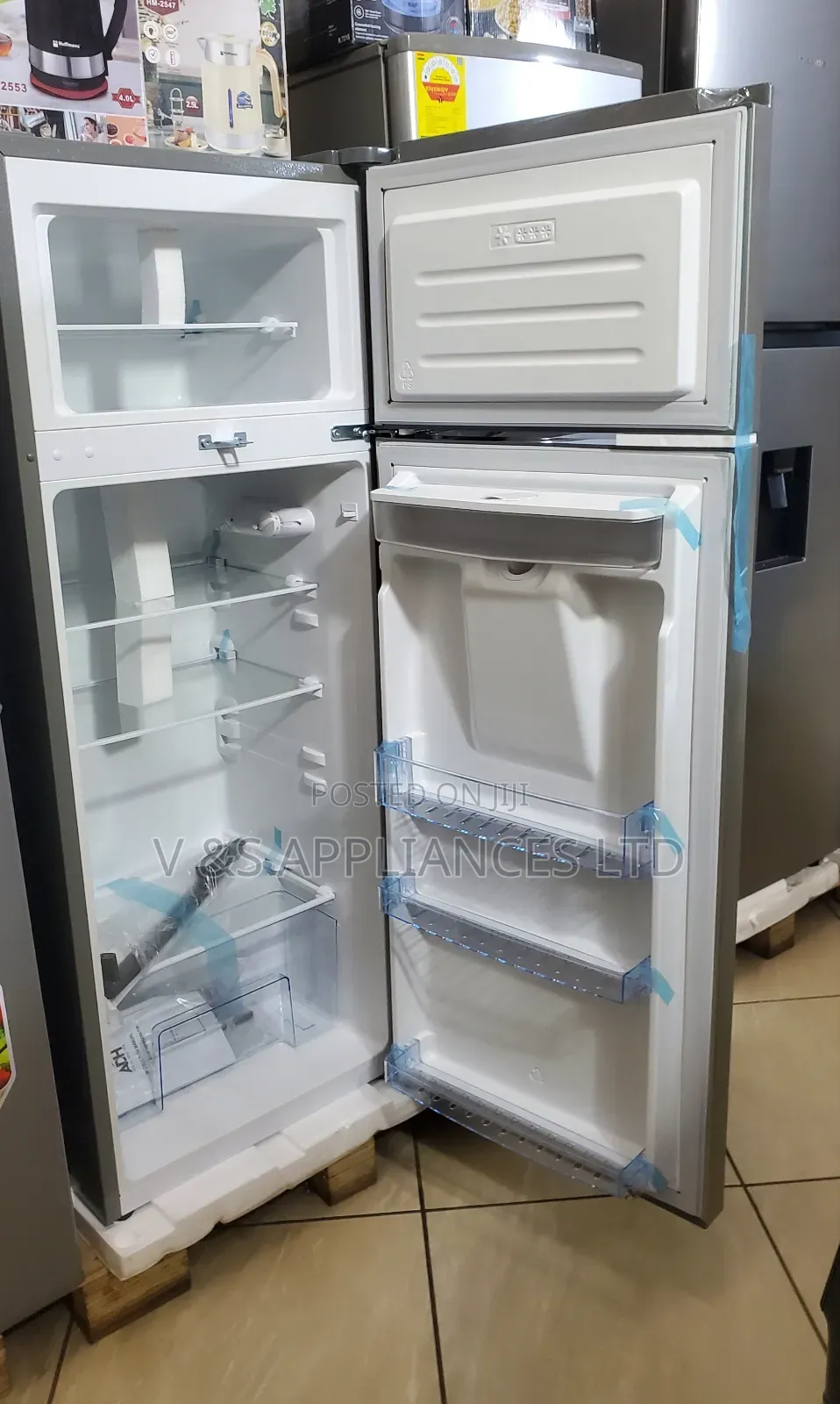 276l Adh Double Door With Water Dispenser