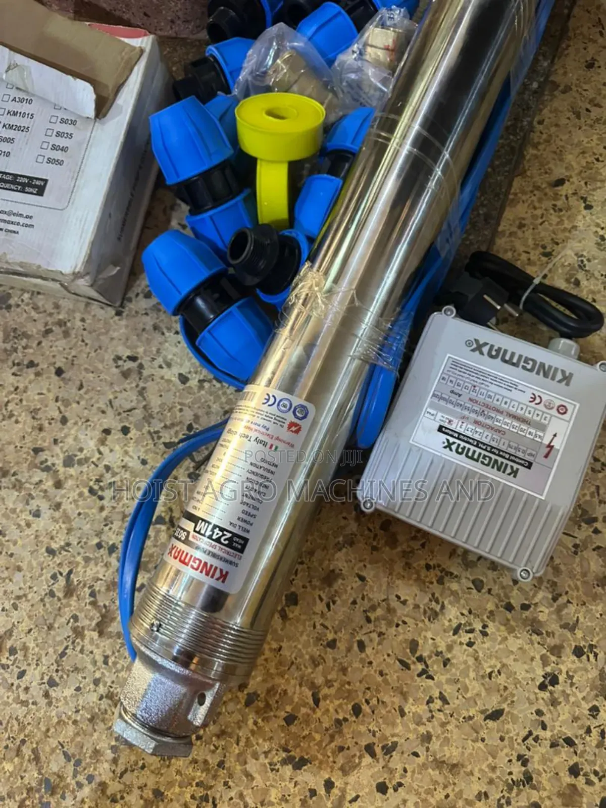 Deep Well Submersible Water Pump245m and 500meters Pipes