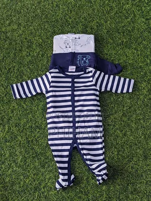 3pc Cotton Overalls/Sleep Suits