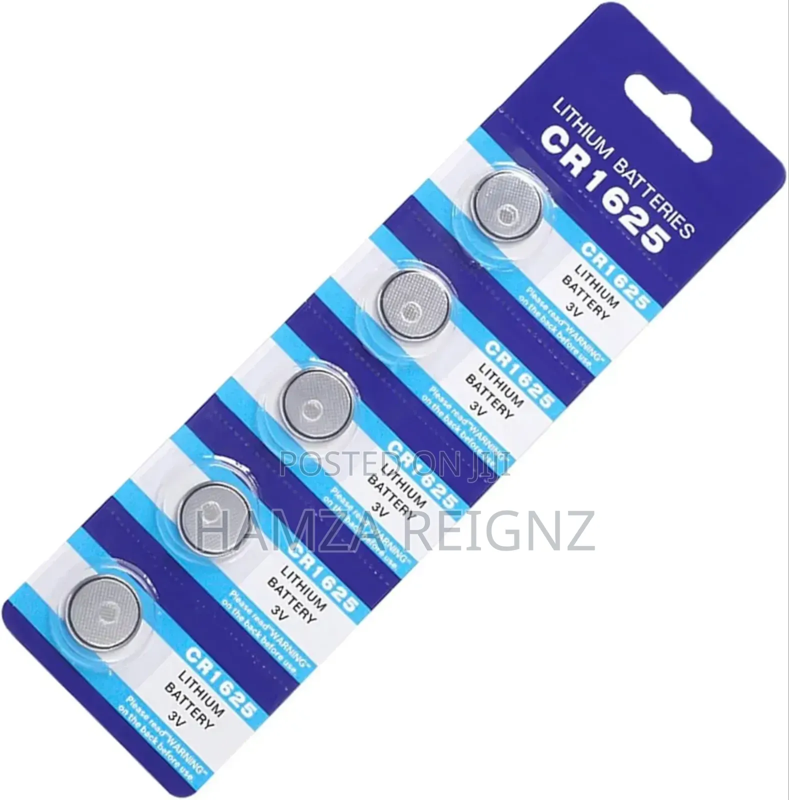 5pcs Small Electronic Devices Cr1625 Button Cell Batteries Coin Cell