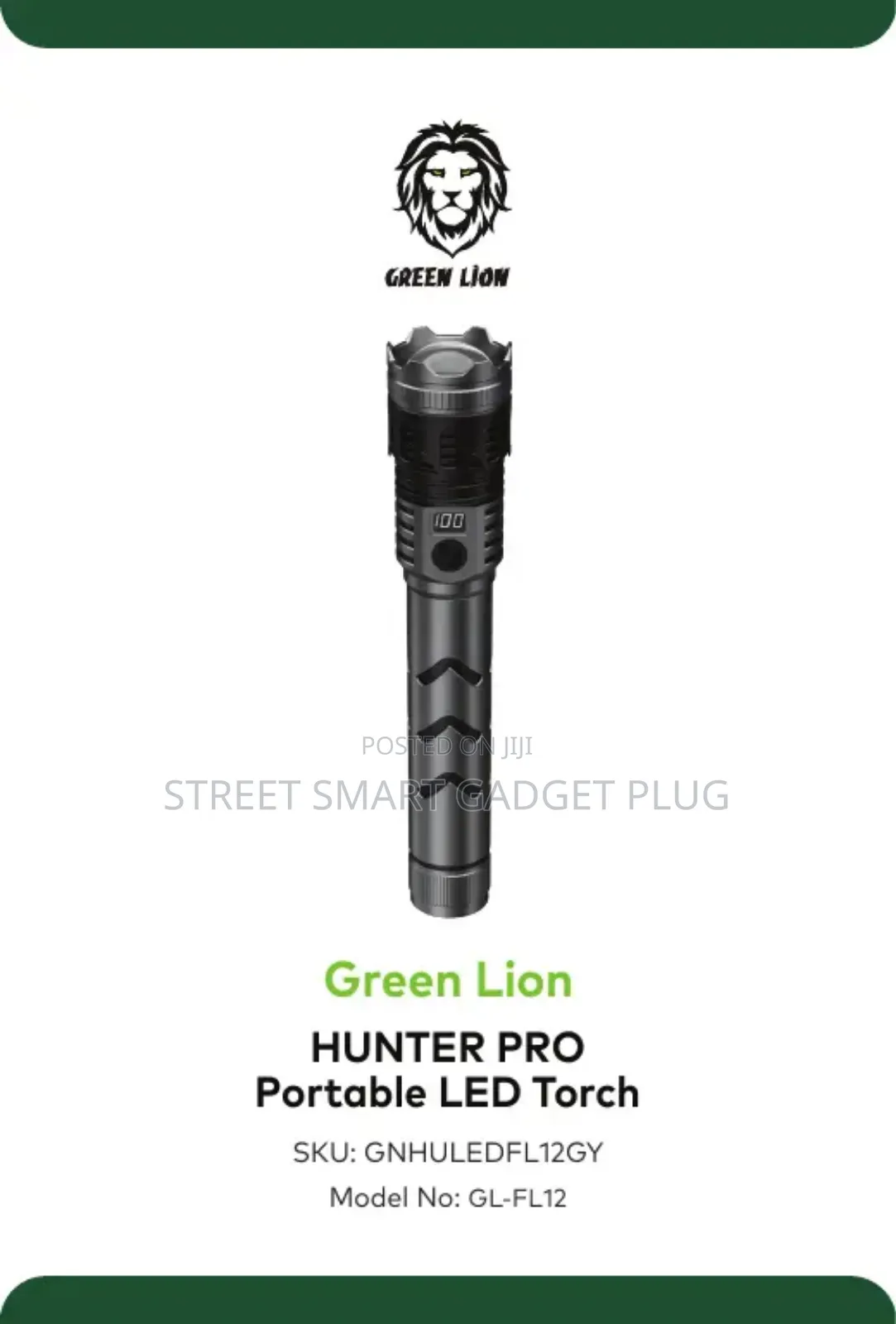 Greenlion Hunter Pro Portable Led Torch
